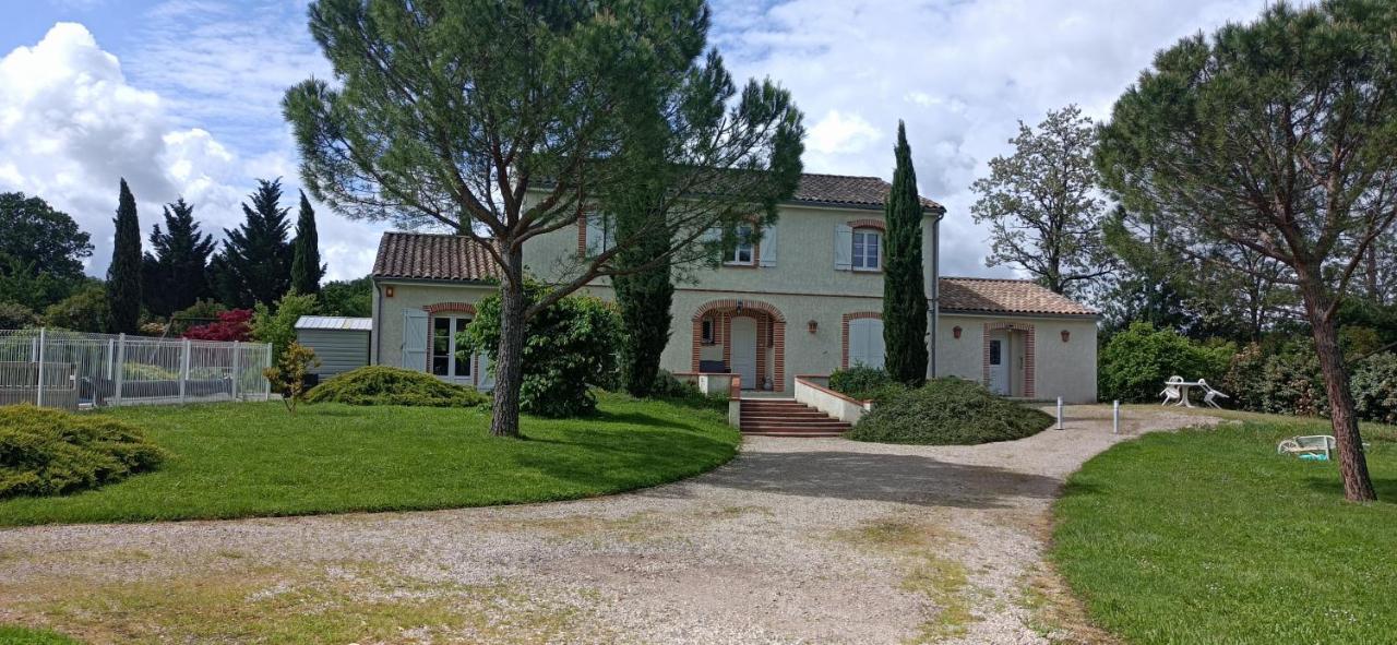 Logement Avec Piscine, Classe 3 Etoiles, De 42 M2 Tout Confort Au Calme Pour Un Couple Cahuzac-sur-Vère Kültér fotó